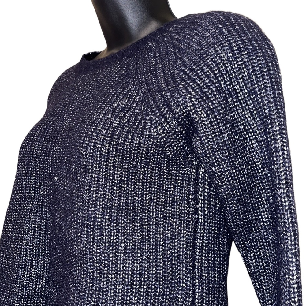 Andrea Jovine Wool Blend Back Button Down Sweater~M